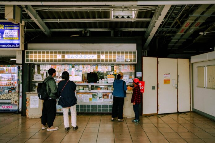 japanese train station food