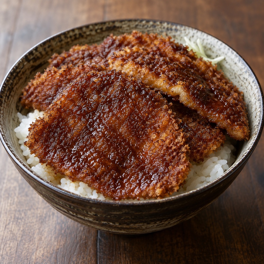 福井酱汁炸猪排盖饭